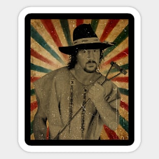 RIP Terry Funk 1944 - 2023 // Photo Vintage Sticker